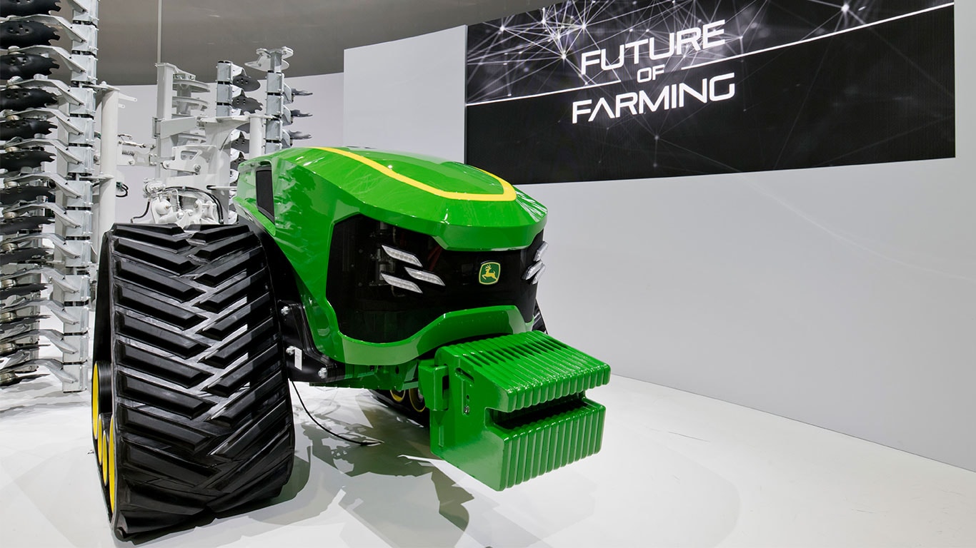 Tracteur électrique autonome