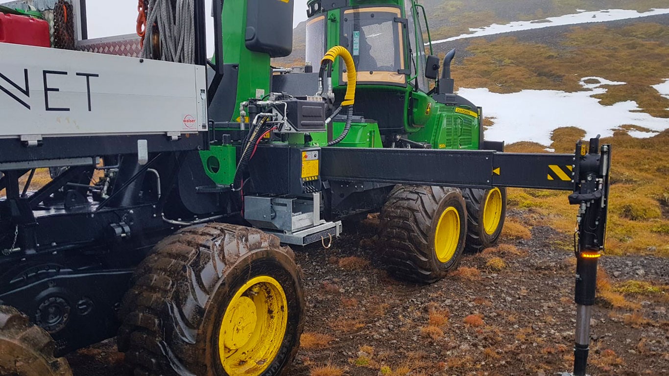 Stabilisator und John Deere 1510G