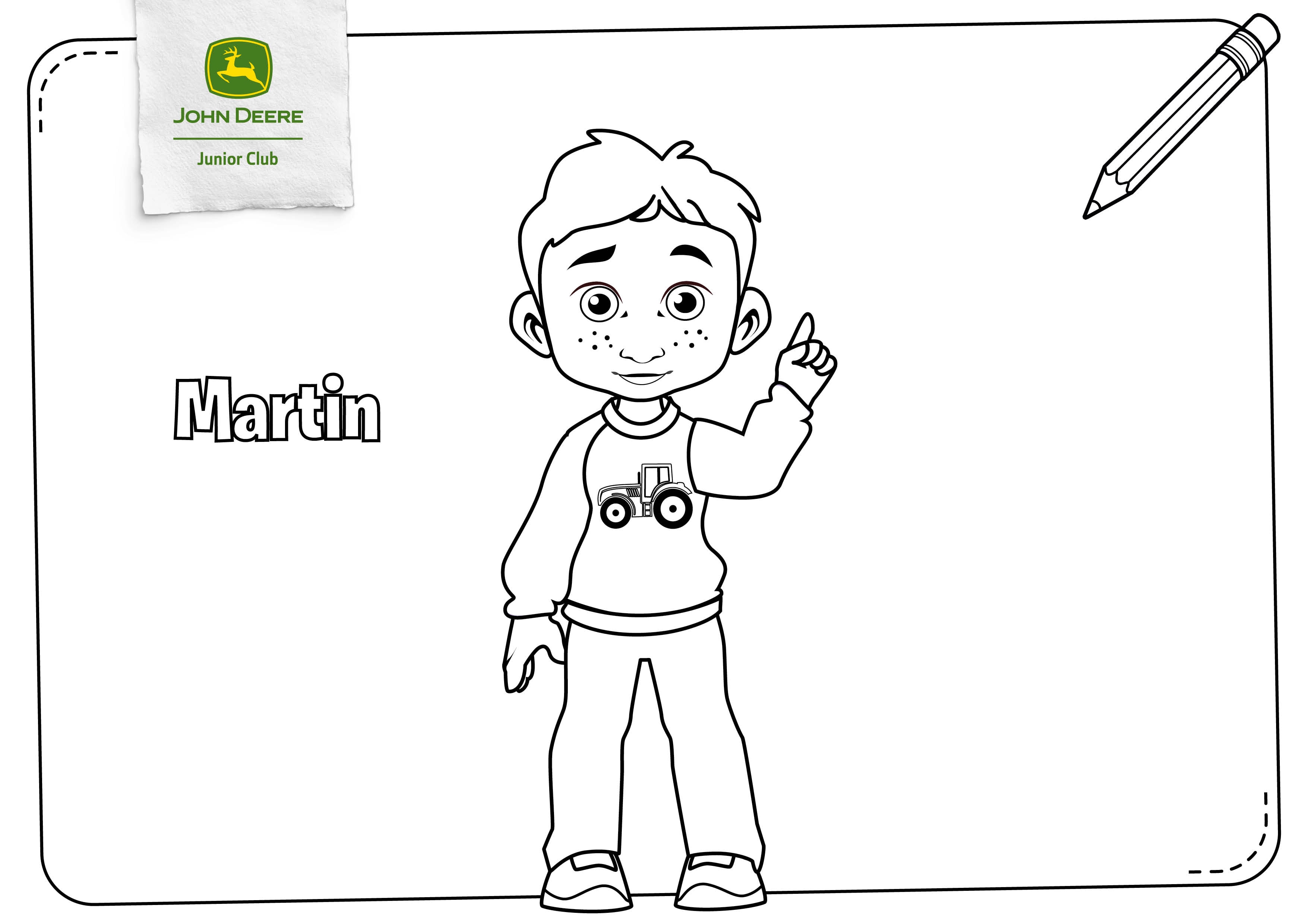 Оцветяване на Martin