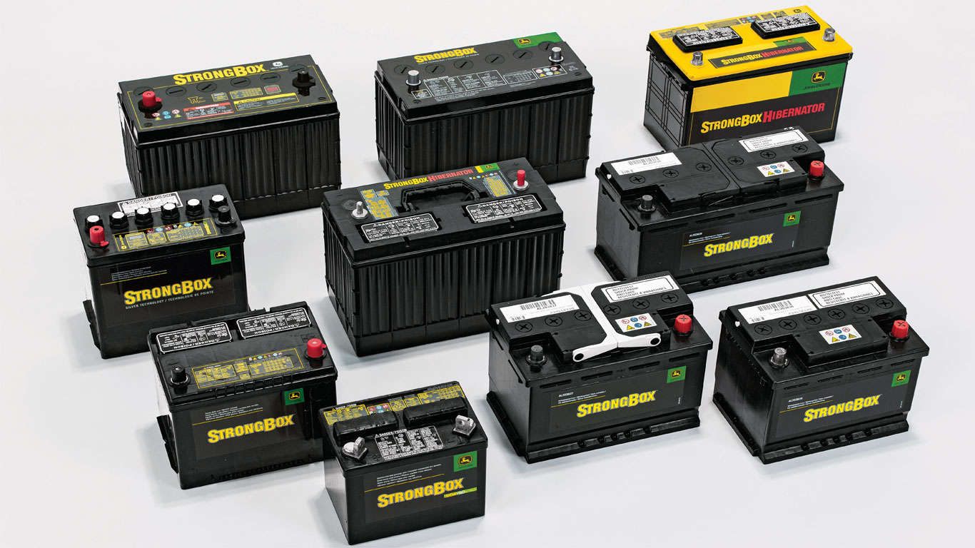 Batteries Pièces d'entretien John Deere CH