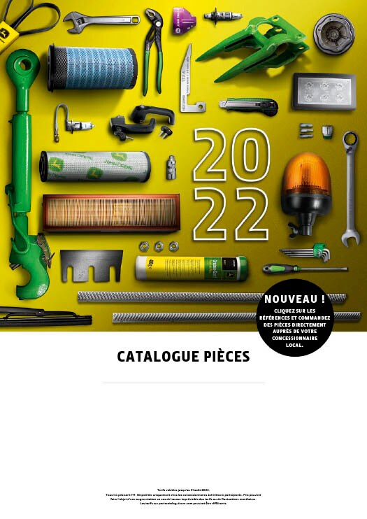 Désormais entièrement numérique – Catalogue John Deere Parts