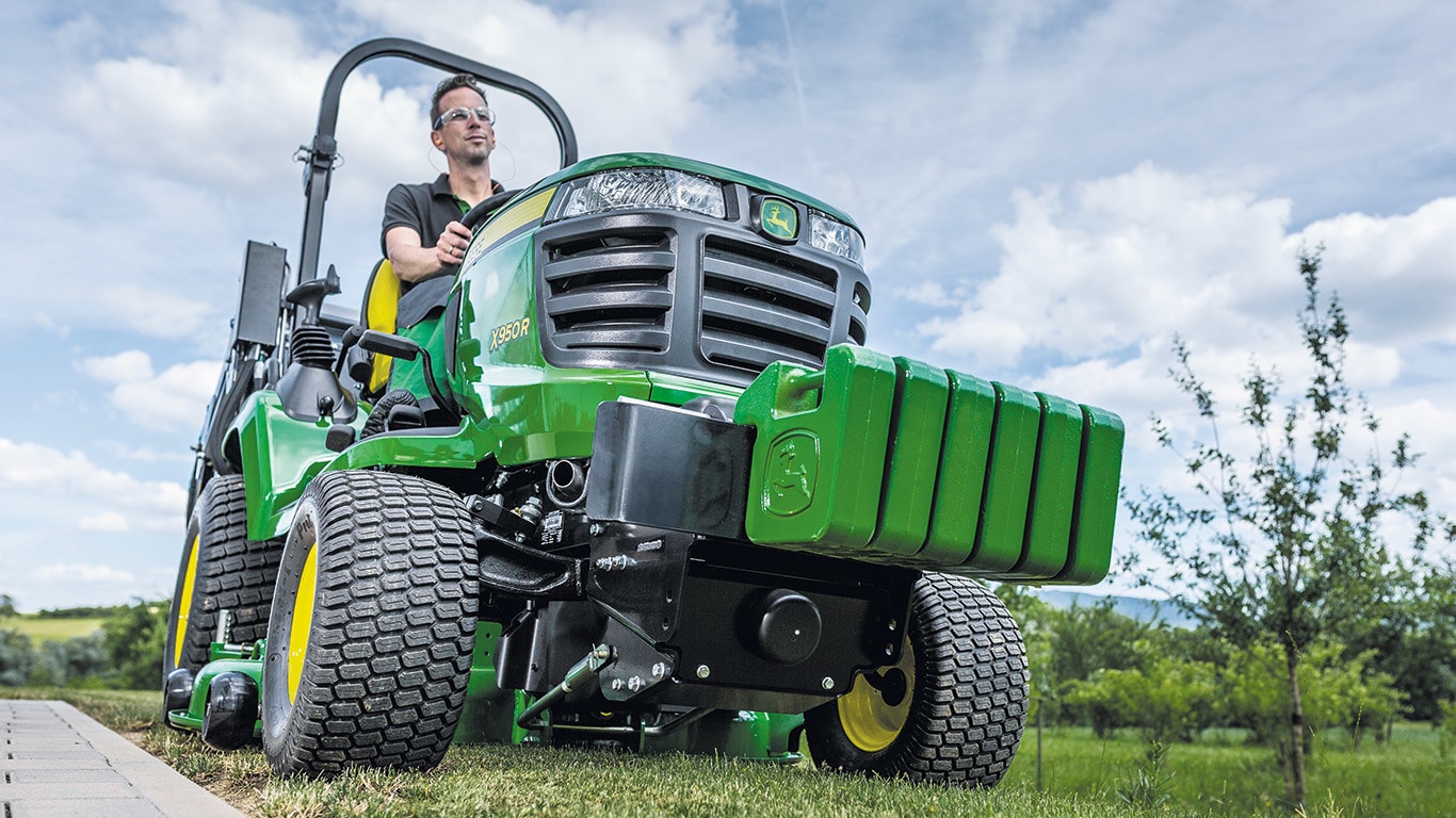 John Deere X950R Rasenmäher Trecker à DE-37213 Witzenhausen Allemagne