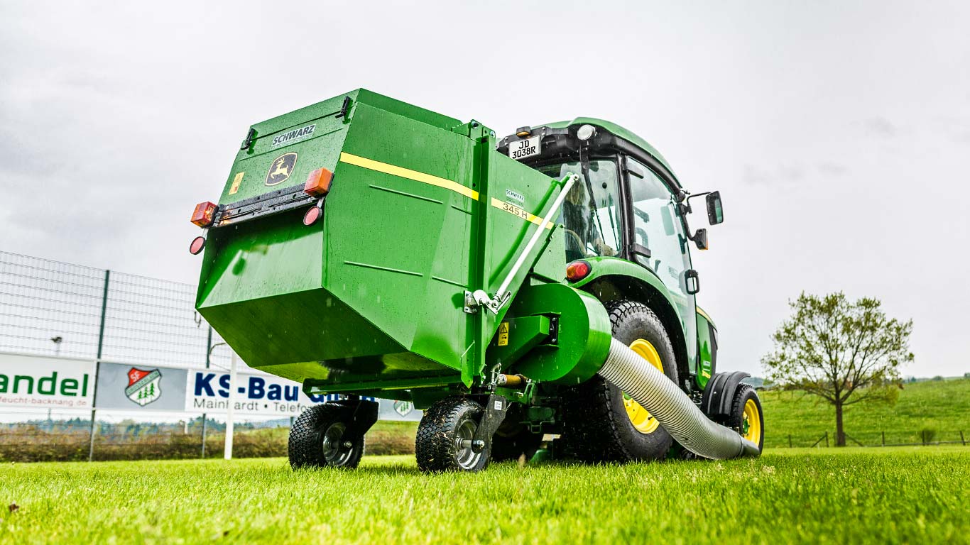 John Deere Grasaufnahmesystem