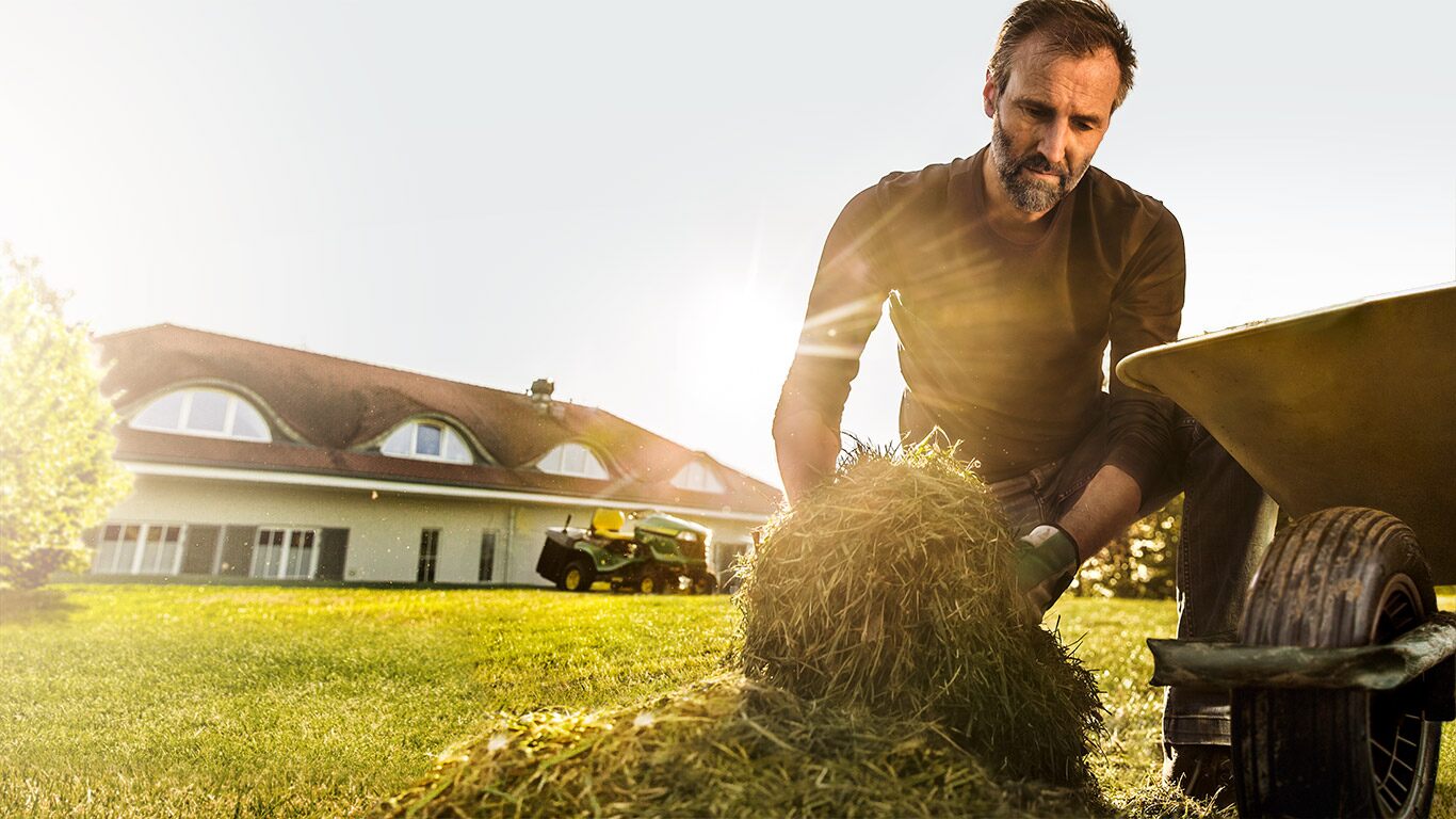 Travail. Bien fait. Campagne Turf. Particuliers