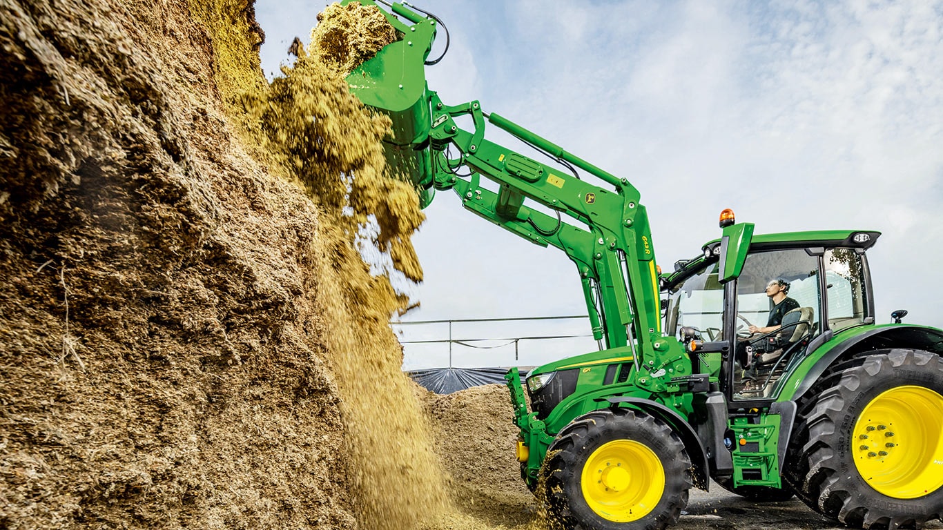 Holen Sie mit den John Deere Frontladern das Maximum aus Ihrem Tag heraus