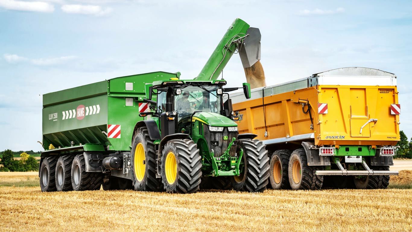 Die neuen 7R Traktoren von John Deere – John Deere Zentralschweiz