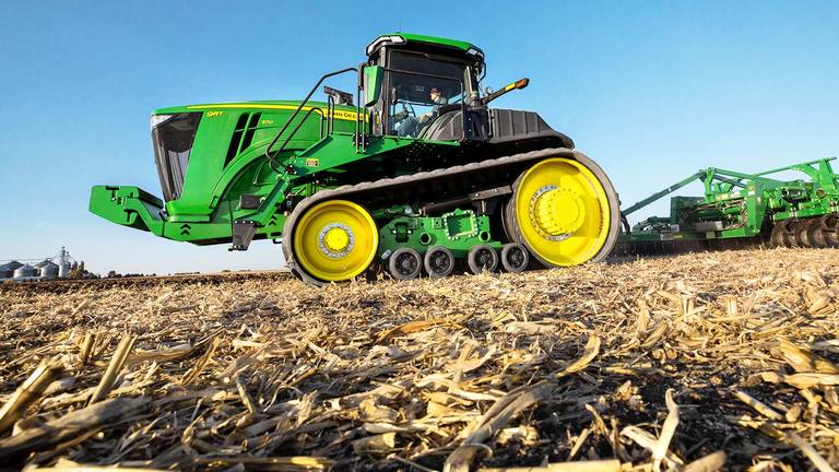 John Deere-Traktoren: Datenblätter der 9 R/RT Serie