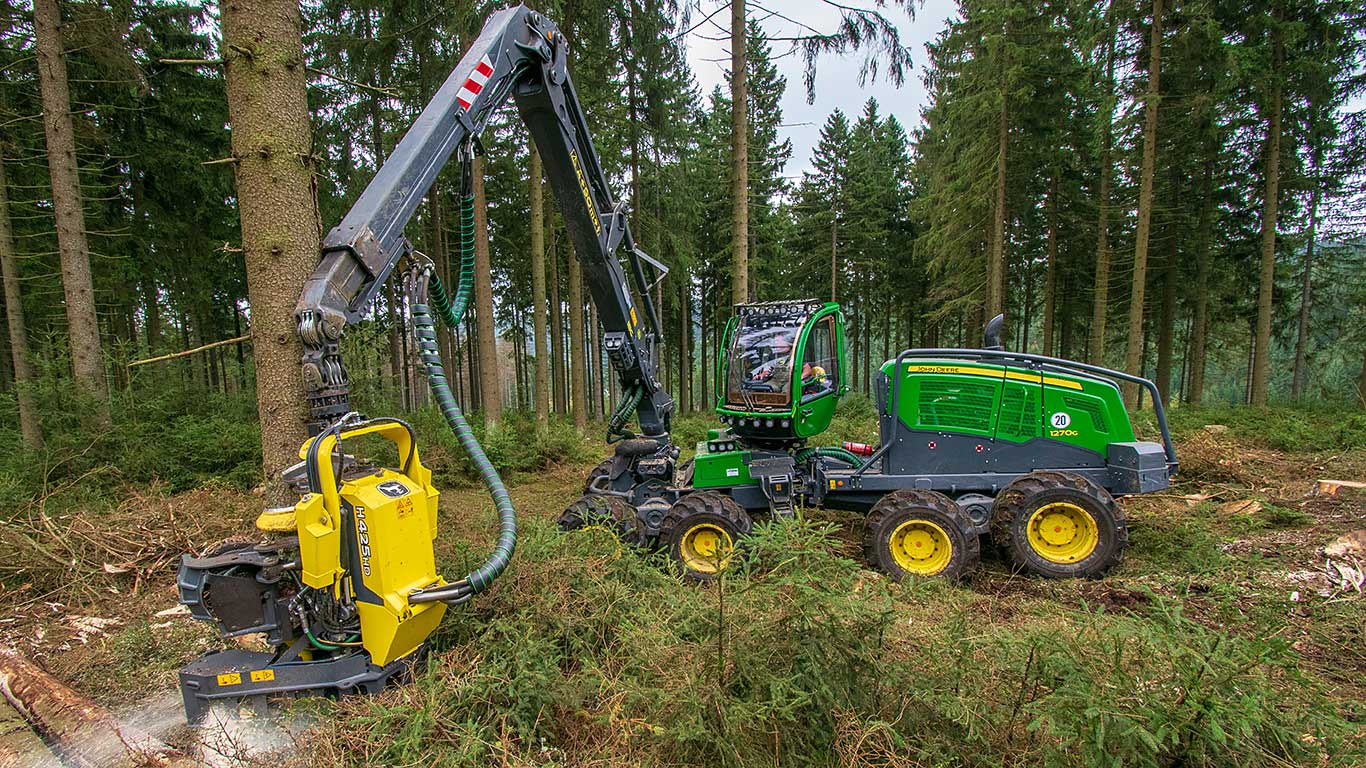 John Deere 1270G mit H425HD